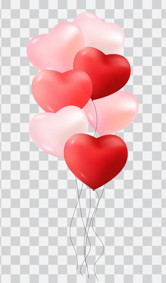 Coeur ballon images vectorielles, Coeur ballon vecteurs libres de