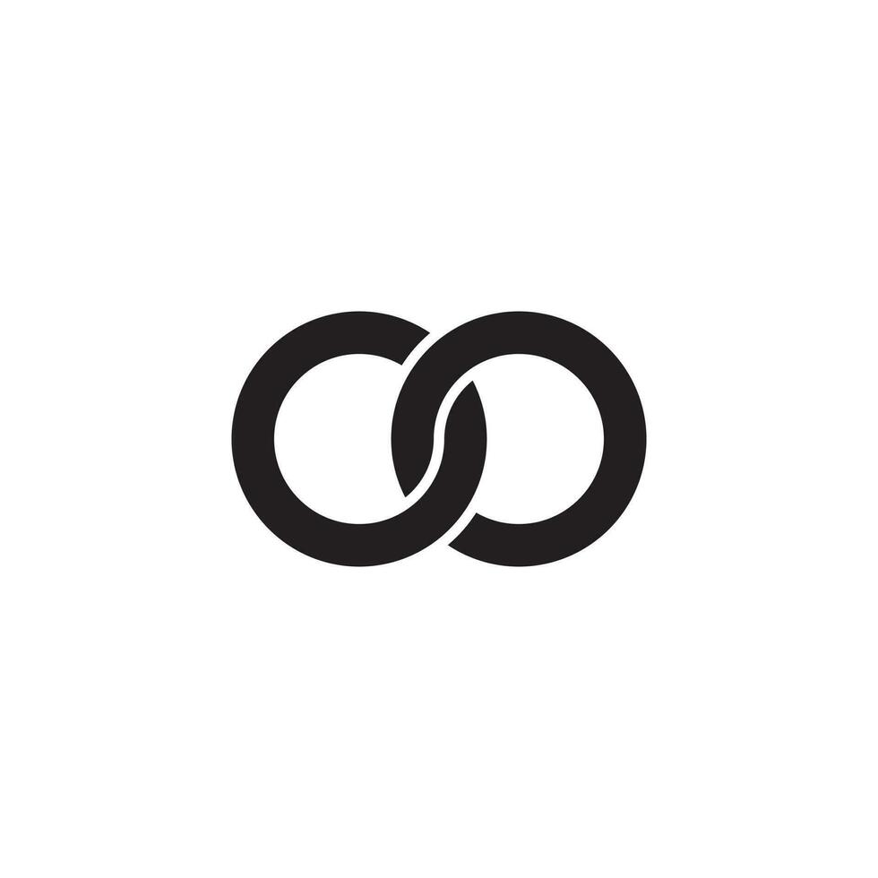 des lettres oh monogramme logo conception vecteur