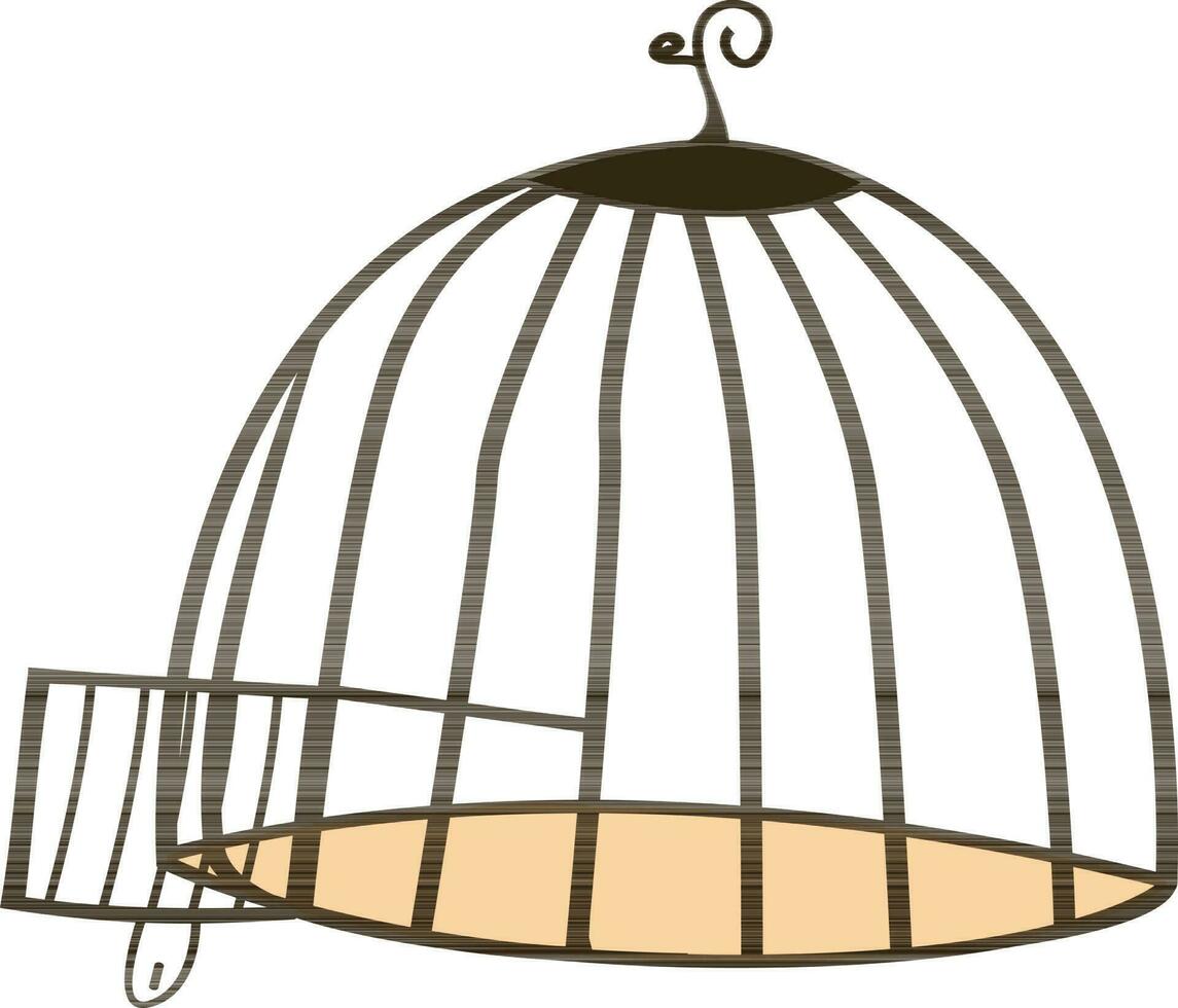 illustration de une cage. vecteur