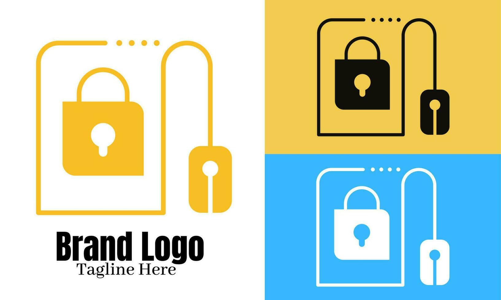 l'Internet logo vecteur conception illustration, marque identité emblème