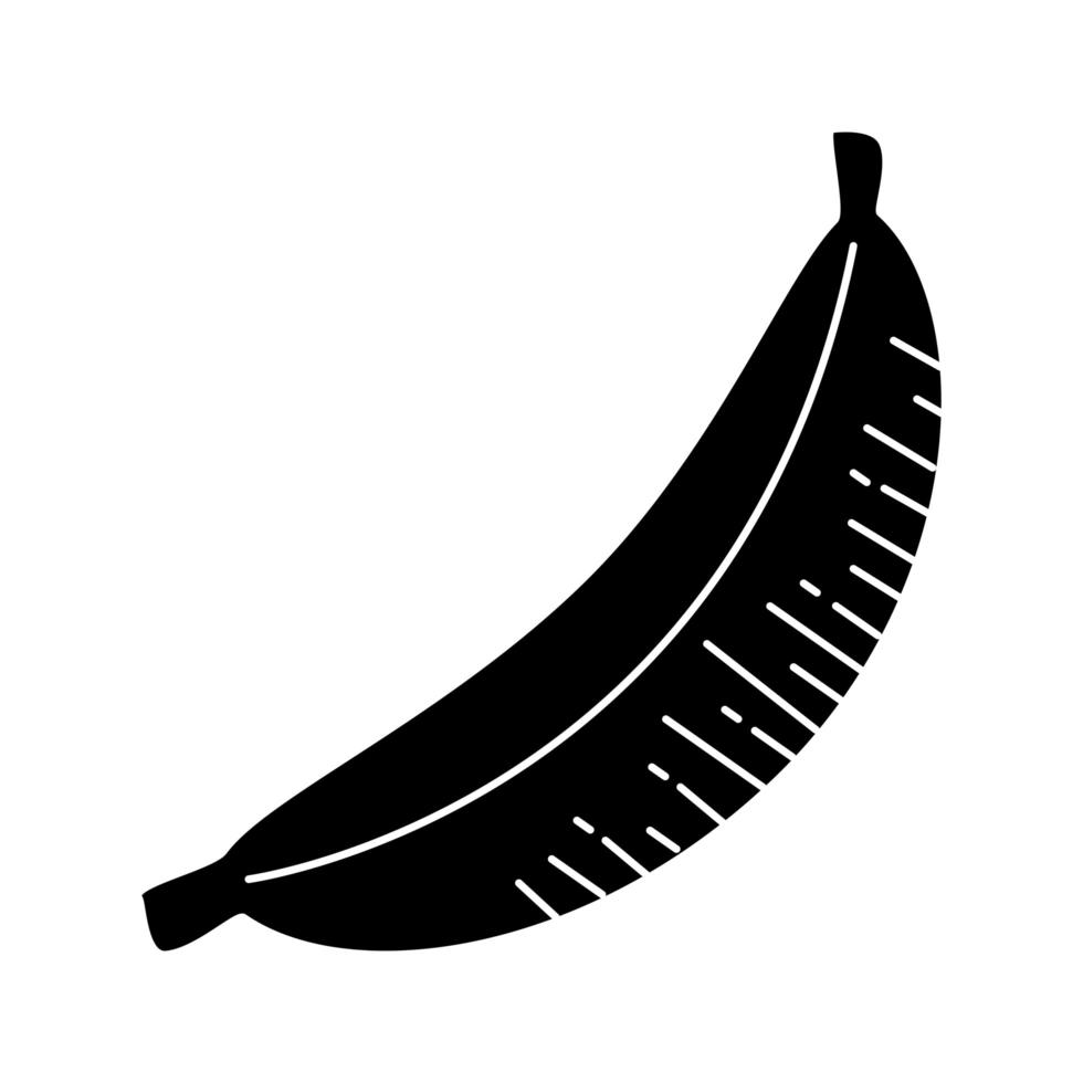 banane délicieuse et sucrée vecteur