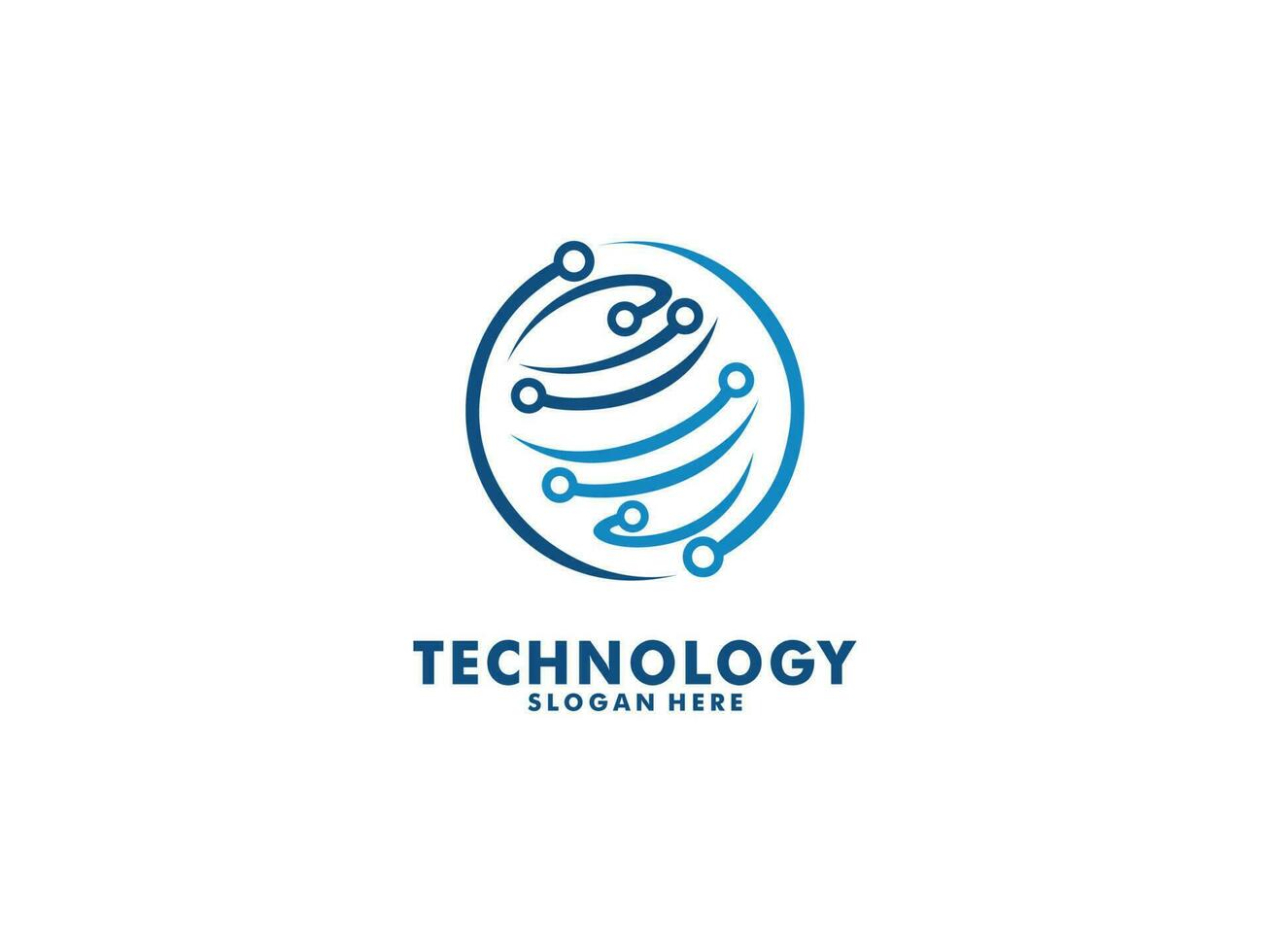 La technologie logo dessins concept vecteur, réseau l'Internet logo symbole, numérique câble logo vecteur