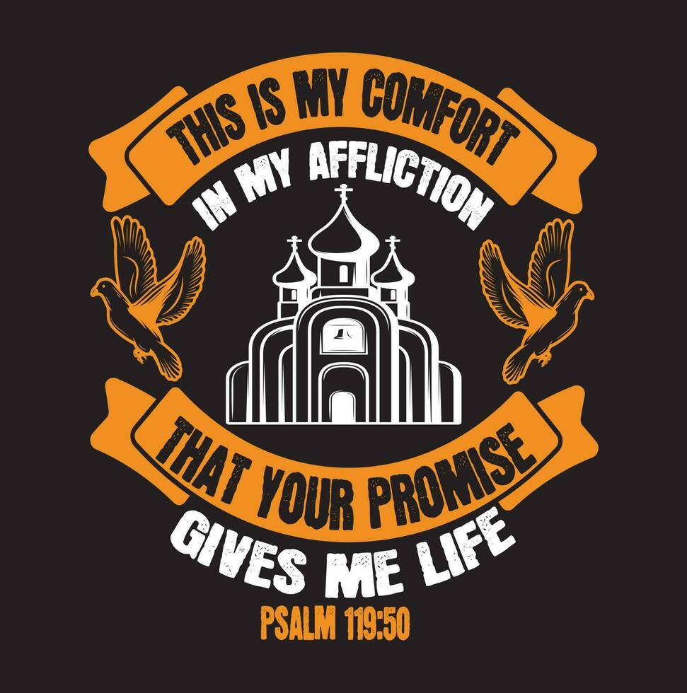 Bible versets T-shirt citations vecteur conception vol-2