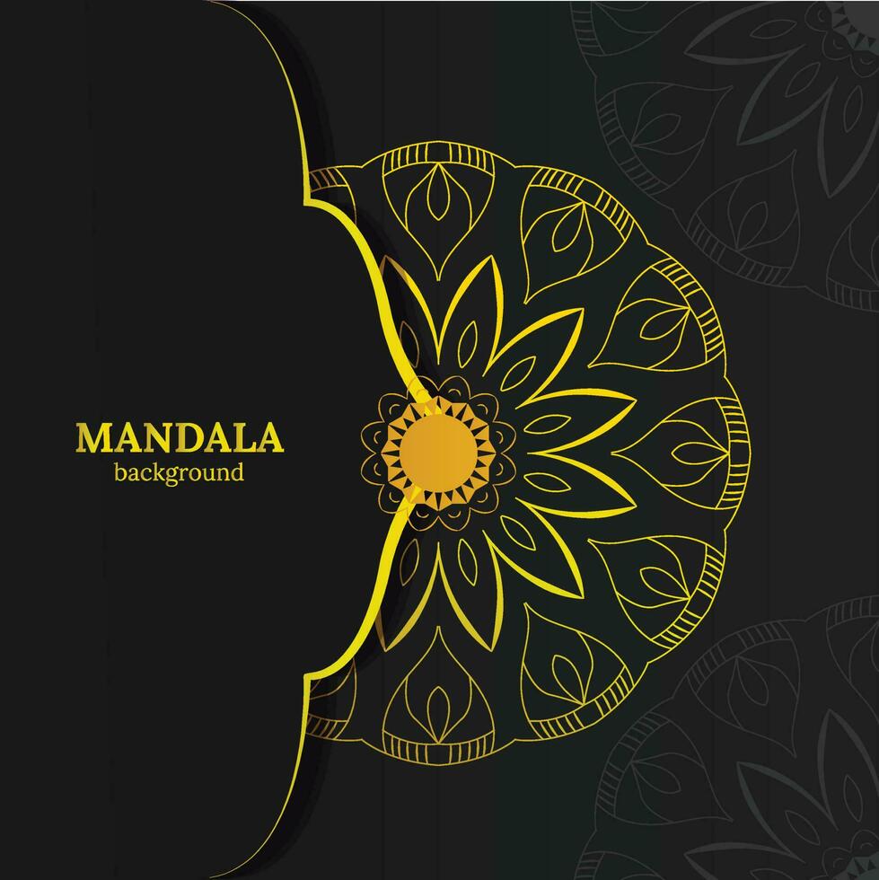 mandala conception, Créatif ornemental décoratif élément dans cercle forme vecteur