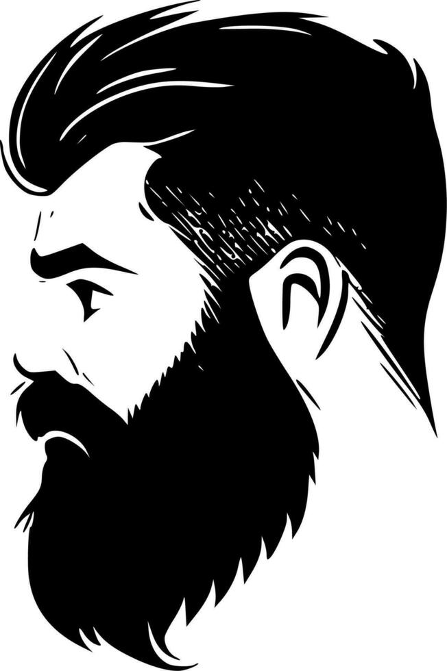 barbe - haute qualité vecteur logo - vecteur illustration idéal pour T-shirt graphique