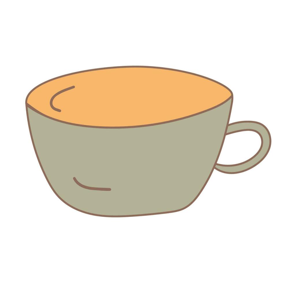 agresser boisson verre thé café élément icône vecteur