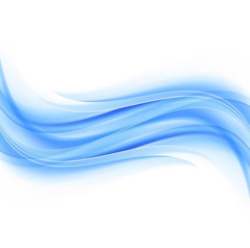 Illustration de fond bleu élégant business wave vecteur