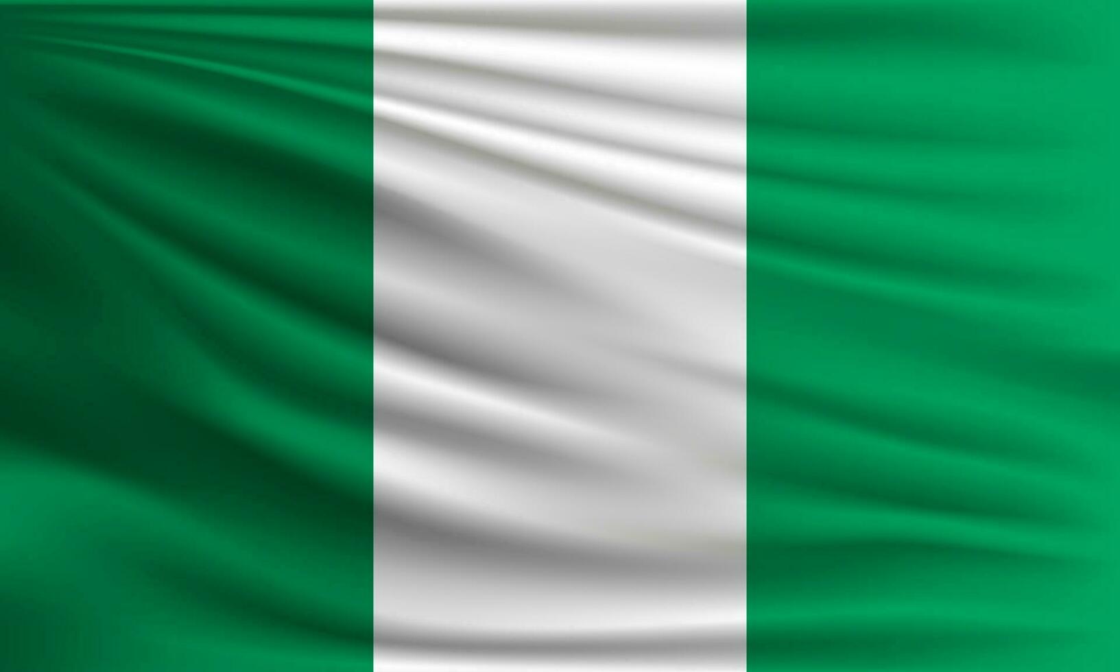 vecteur drapeau de Nigeria