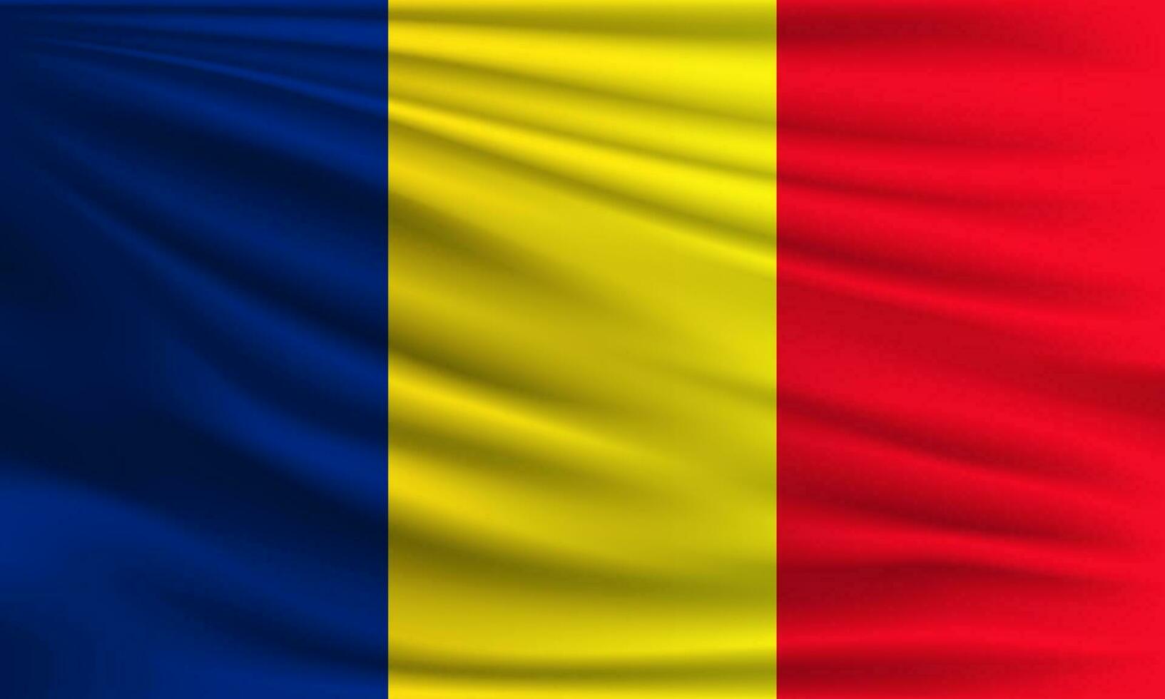 vecteur drapeau de Roumanie