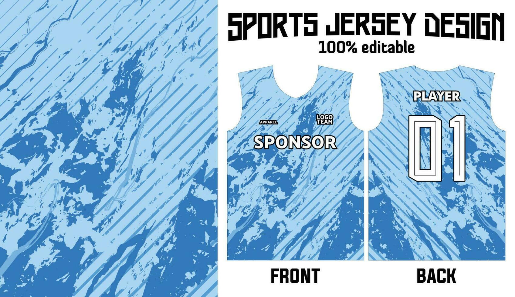 Jersey conception abstrait modèle pour sport uniforme vecteur