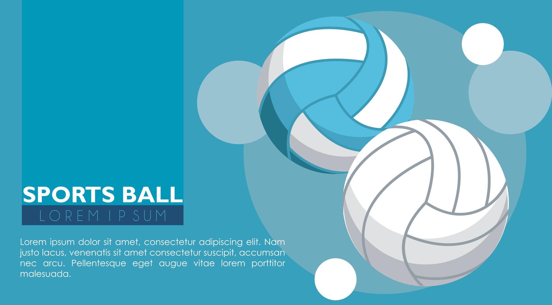 icônes d & # 39; équipement de ballons de sport de volley-ball vecteur