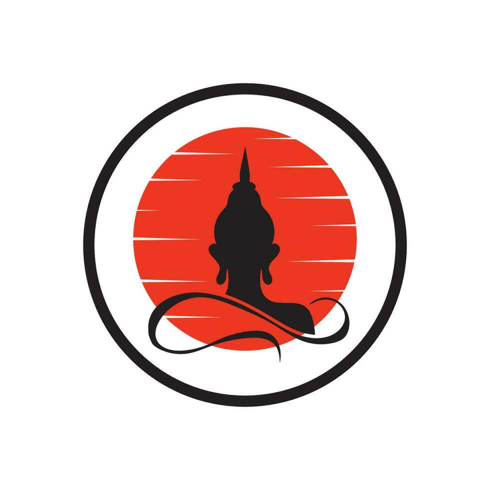 Budha Purnima logo vecteur