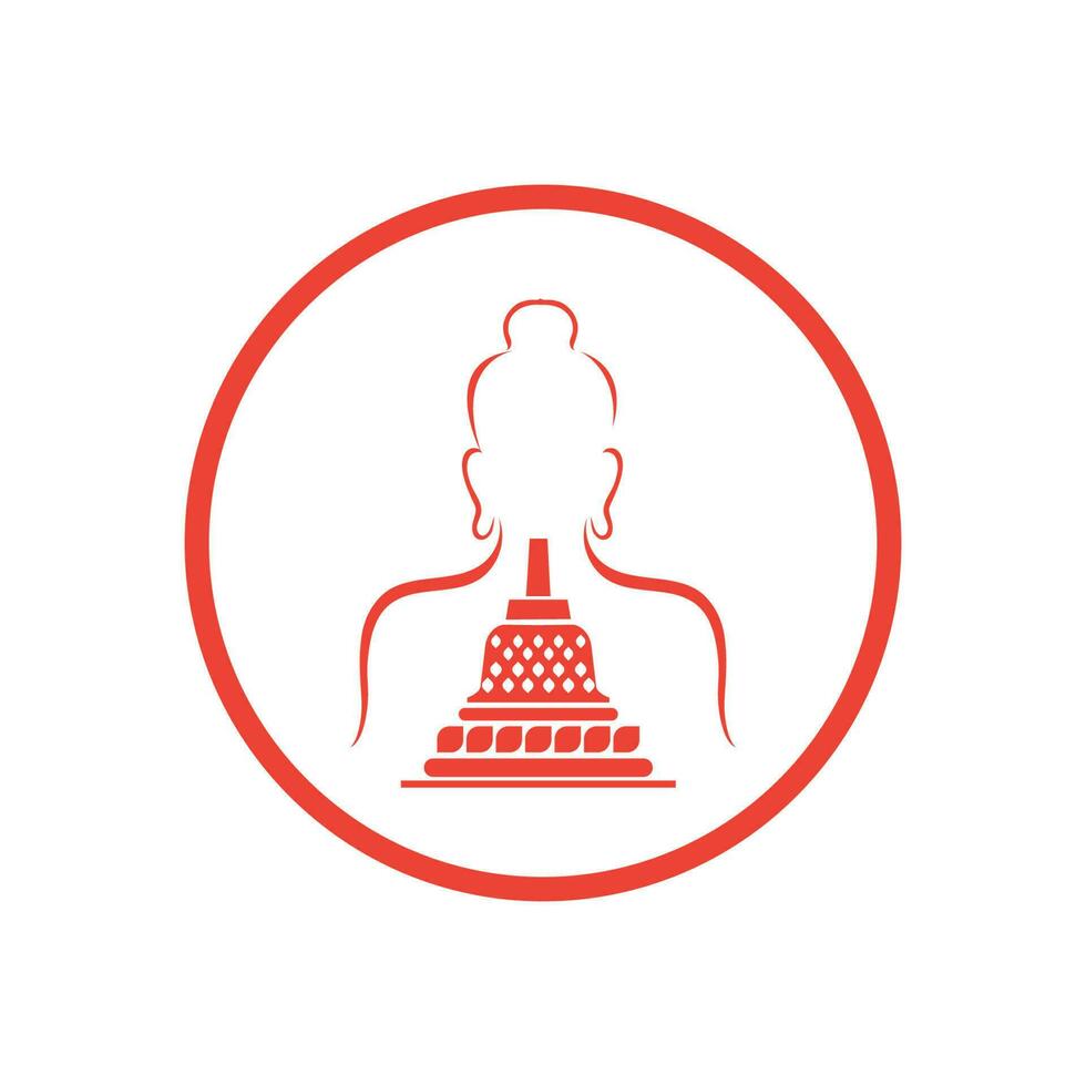 Budha Purnima logo vecteur