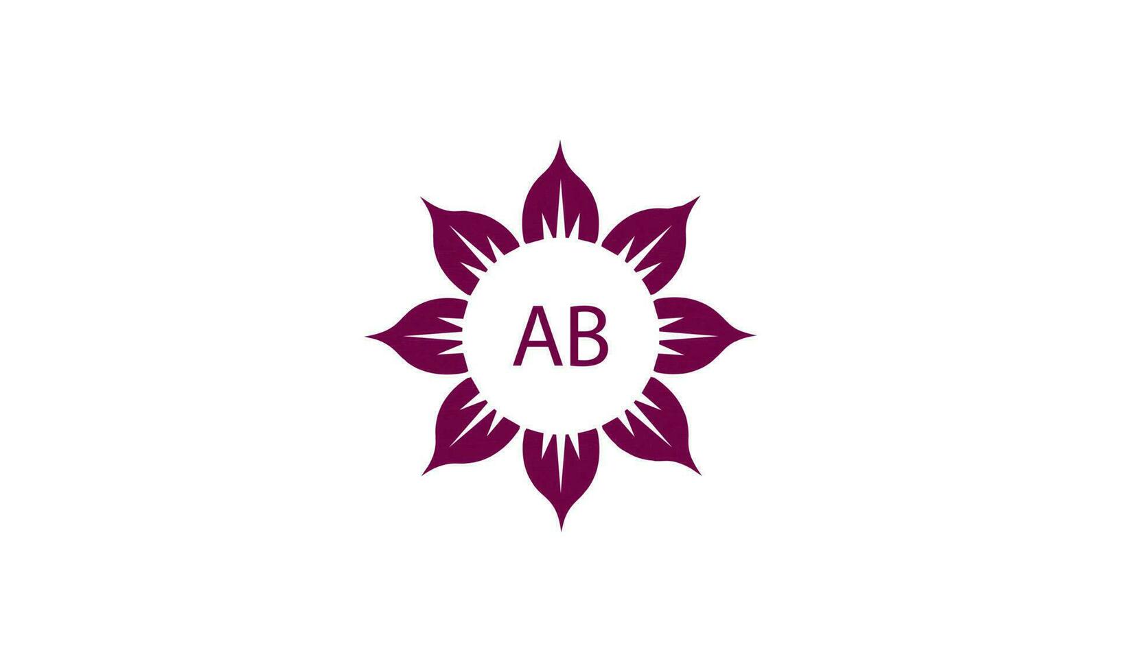 un B luxe logo tamplate conception vecteur