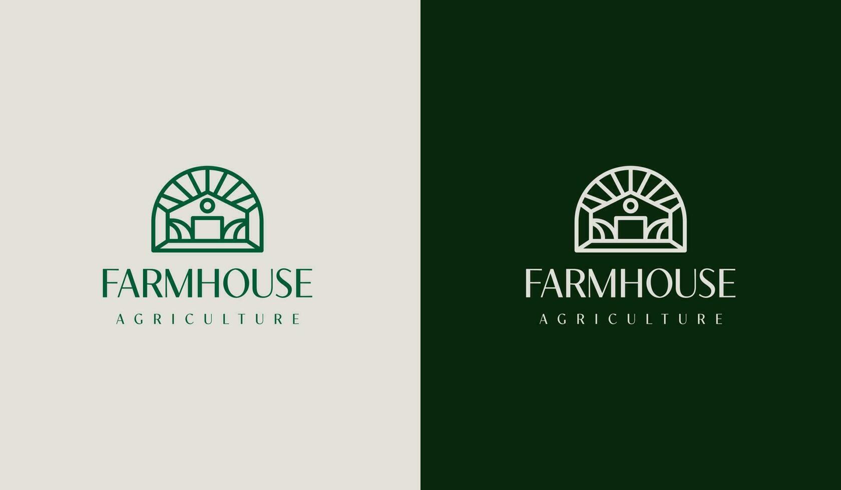 agriculture ferme logo ensemble. universel Créatif prime symbole. vecteur signe icône logo modèle. vecteur illustration