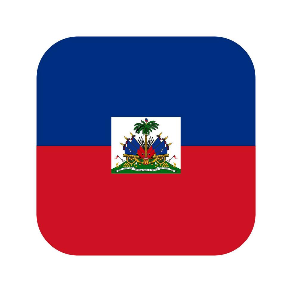 illustration simple du drapeau d'haïti pour le jour de l'indépendance ou les élections vecteur