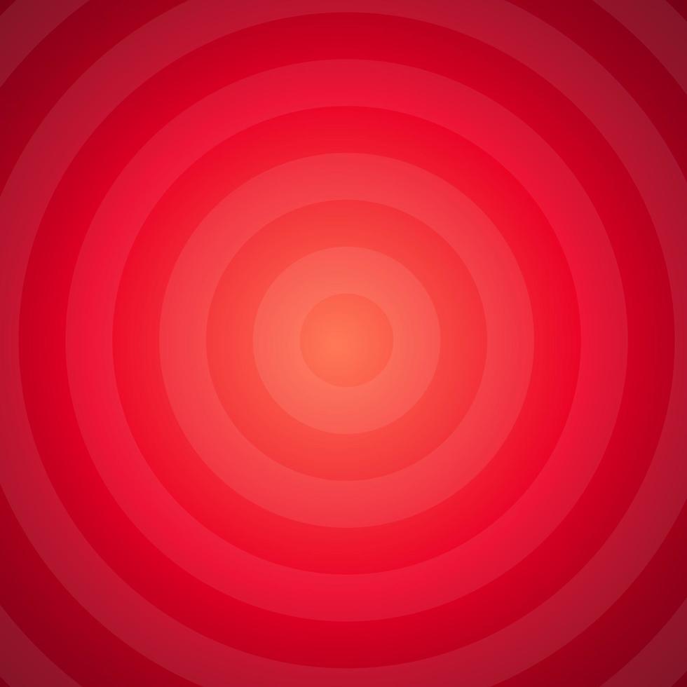 fond abstrait hypnotique rouge vecteur