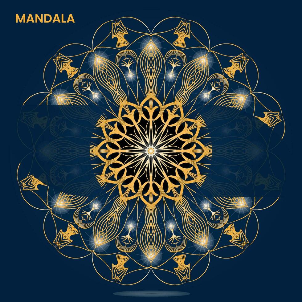 mandala modèle pour textile à impression prêt vecteur