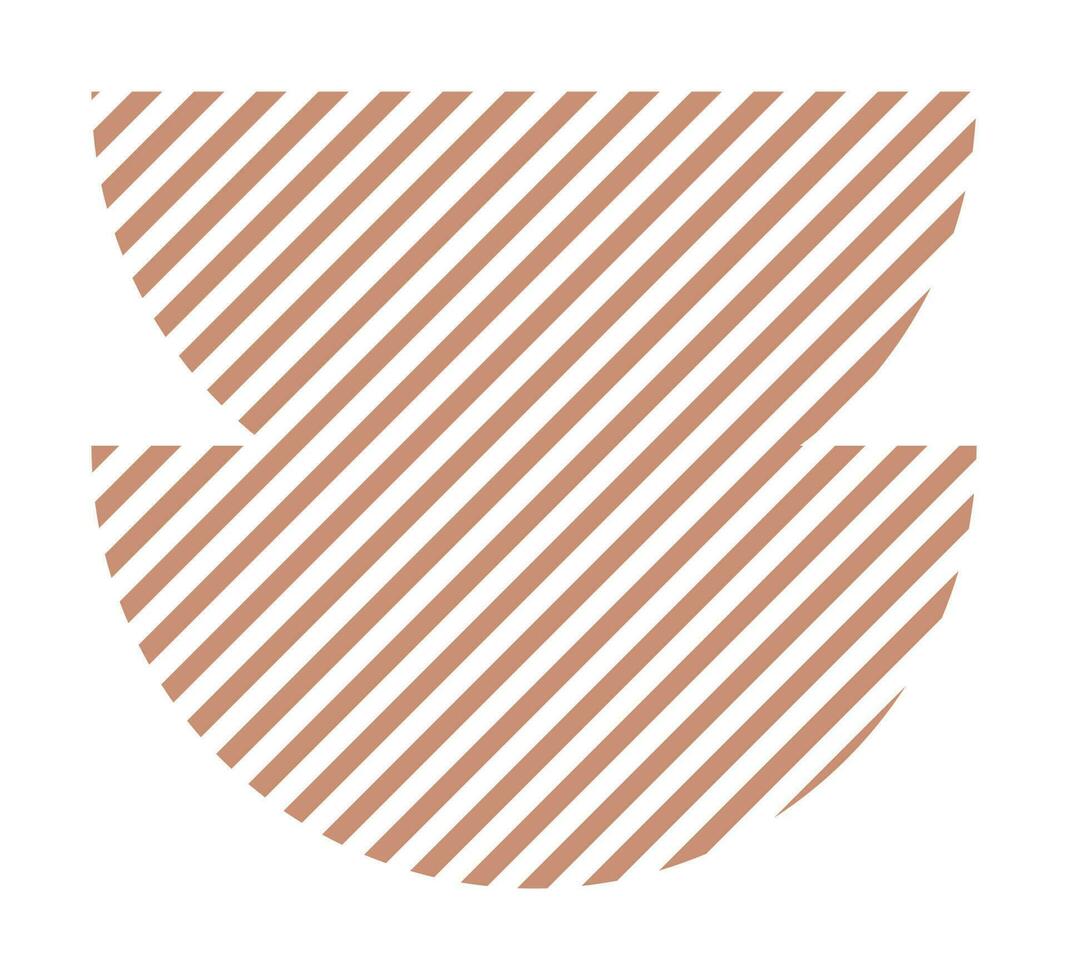 branché vecteur minimaliste géométrique de base lignes élément. forme abstrait figure bauhaus former. rétro style texture illustration. moderne conception affiche, couverture, carte conception
