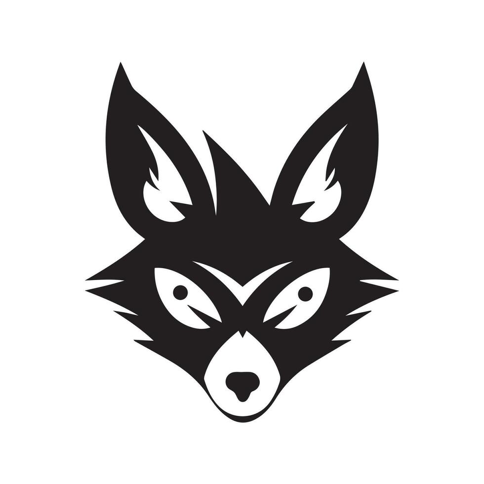 Loup logo conception, Loup mascotte logo conception. Loup illustration. vecteur logo