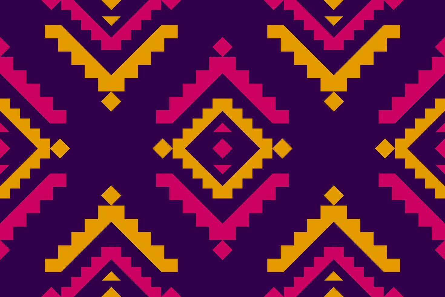 géométrique ethnique sans couture modèle traditionnel. Américain, mexicain style. aztèque ornement imprimer. vecteur