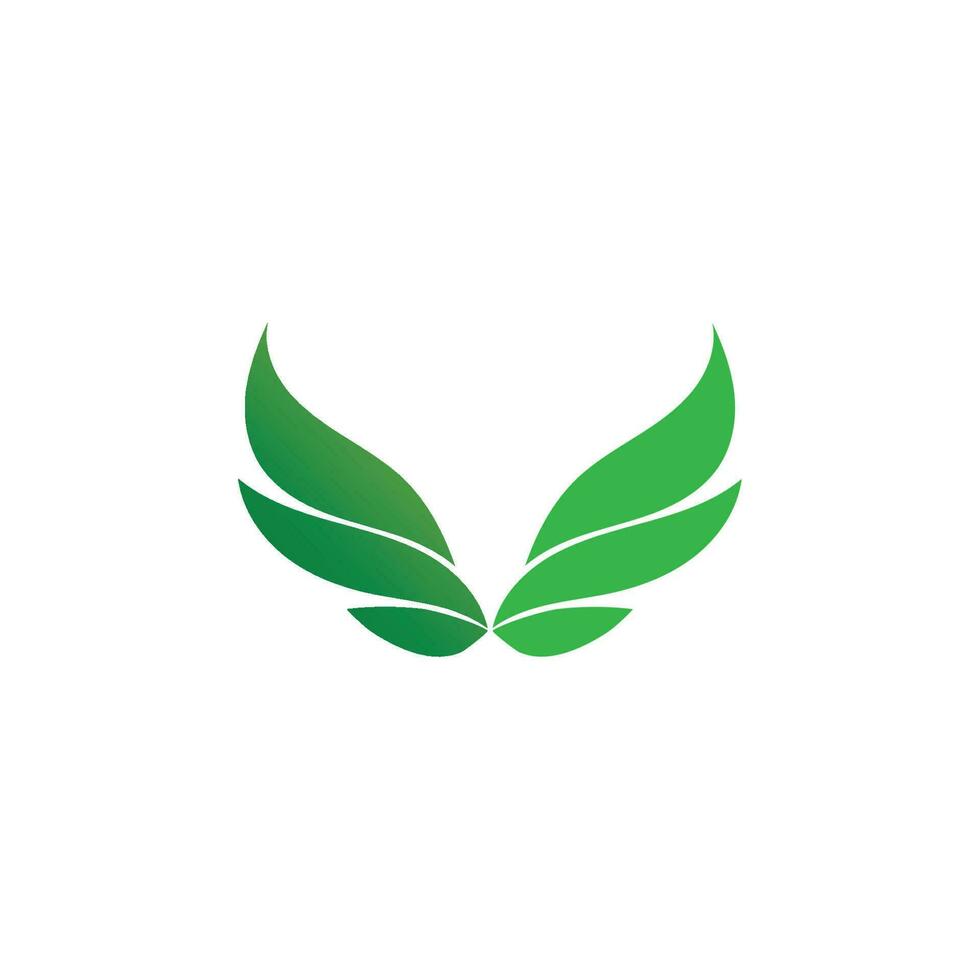 conception de vecteur de feuille darbre logo concept écologique