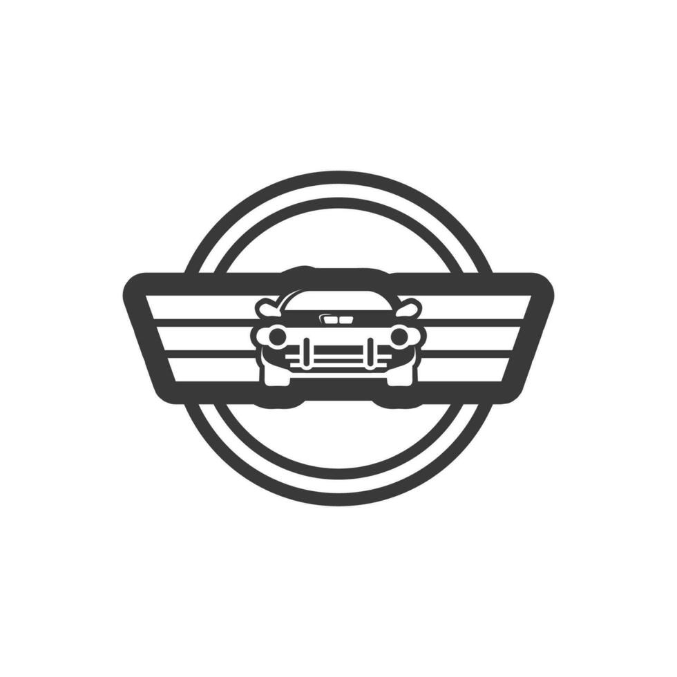 icônes de voiture et automobiles de logo vectoriel pour le bus de camion de voyage et d'autres signes de vecteur de transport illustration de conception