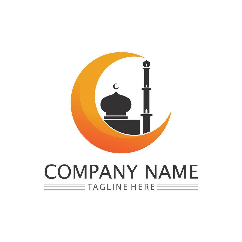 islamique icône et ramadhan logo conception vecteur graphique signe