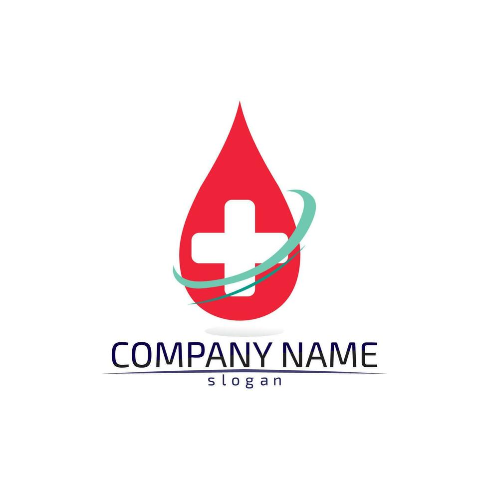 logo de santé soins, médical, médecine, méditation et vecteur d'icône de conception d'hôpital