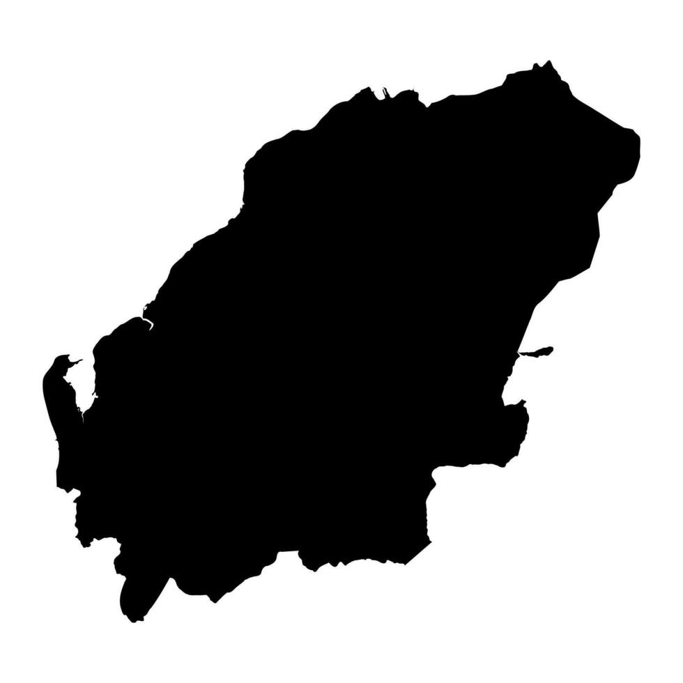 district de Arfon carte, district de Pays de Galles. vecteur illustration.