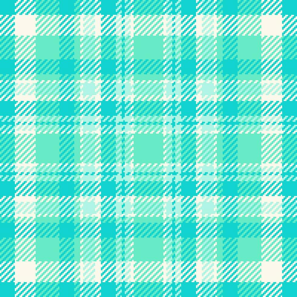 Contexte en tissu tartan de plaid texture textile avec une vérifier modèle sans couture vecteur. vecteur