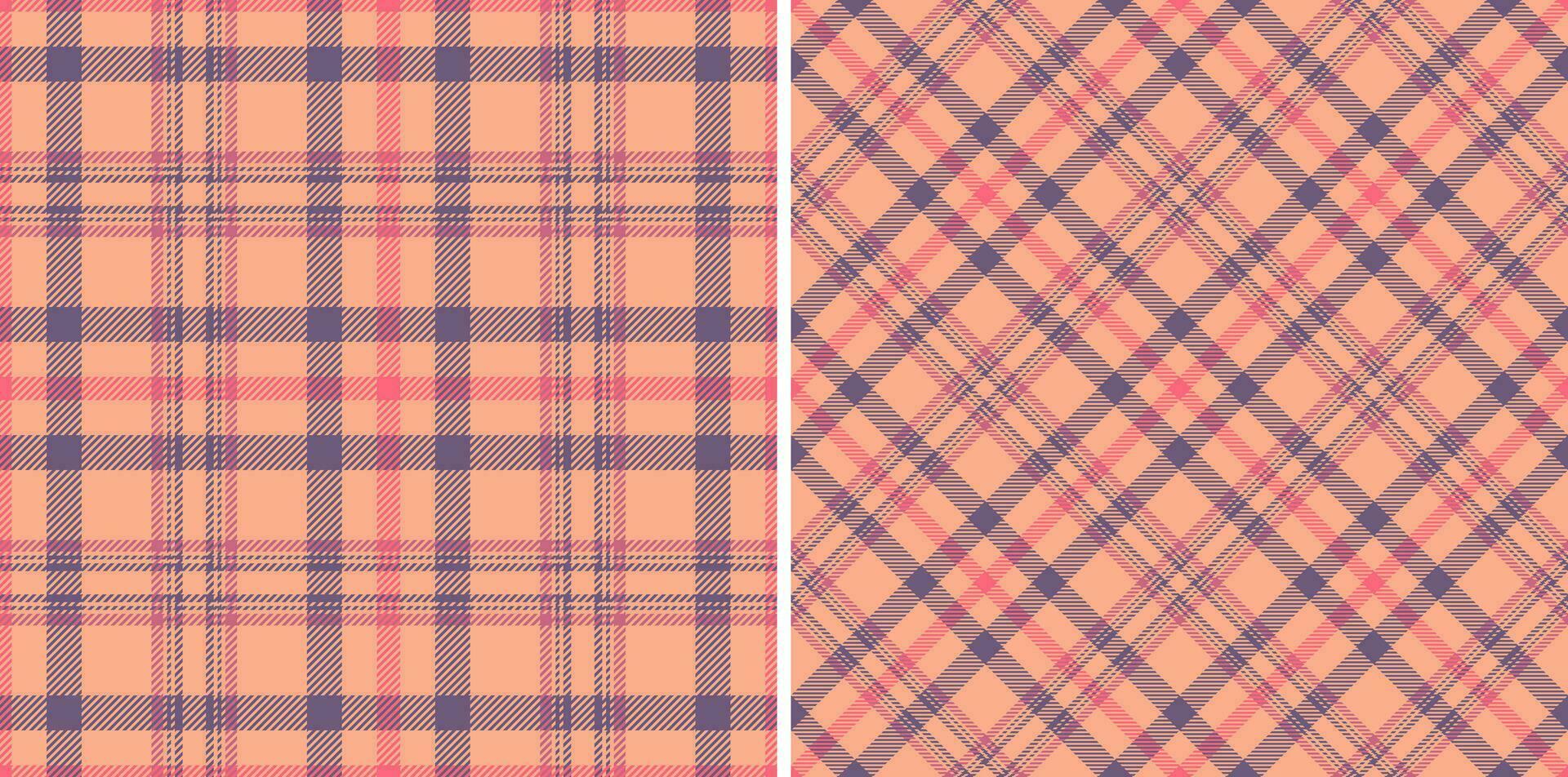 texture plaid tartan de vérifier sans couture vecteur avec une Contexte en tissu textile modèle.