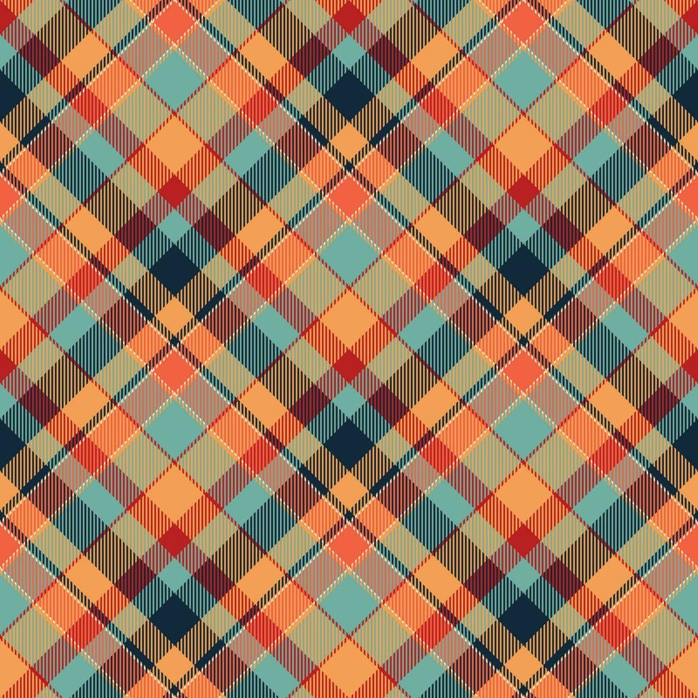 tartan ecosse vecteur de motif à carreaux sans couture. tissu de fond rétro. texture géométrique carrée de couleur de chèque vintage.