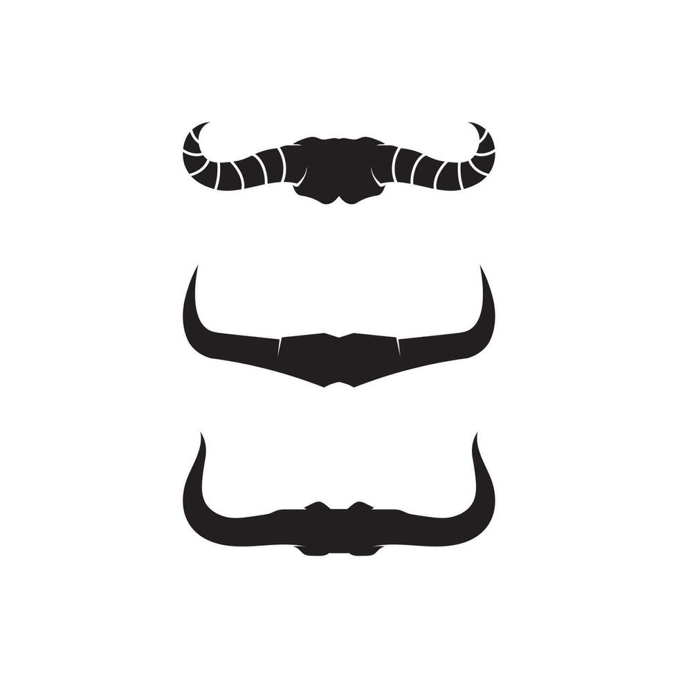 taureau buffle tête vache animal mascotte logo design vecteur pour sport corne buffle animal mammifères tête logo sauvage matador