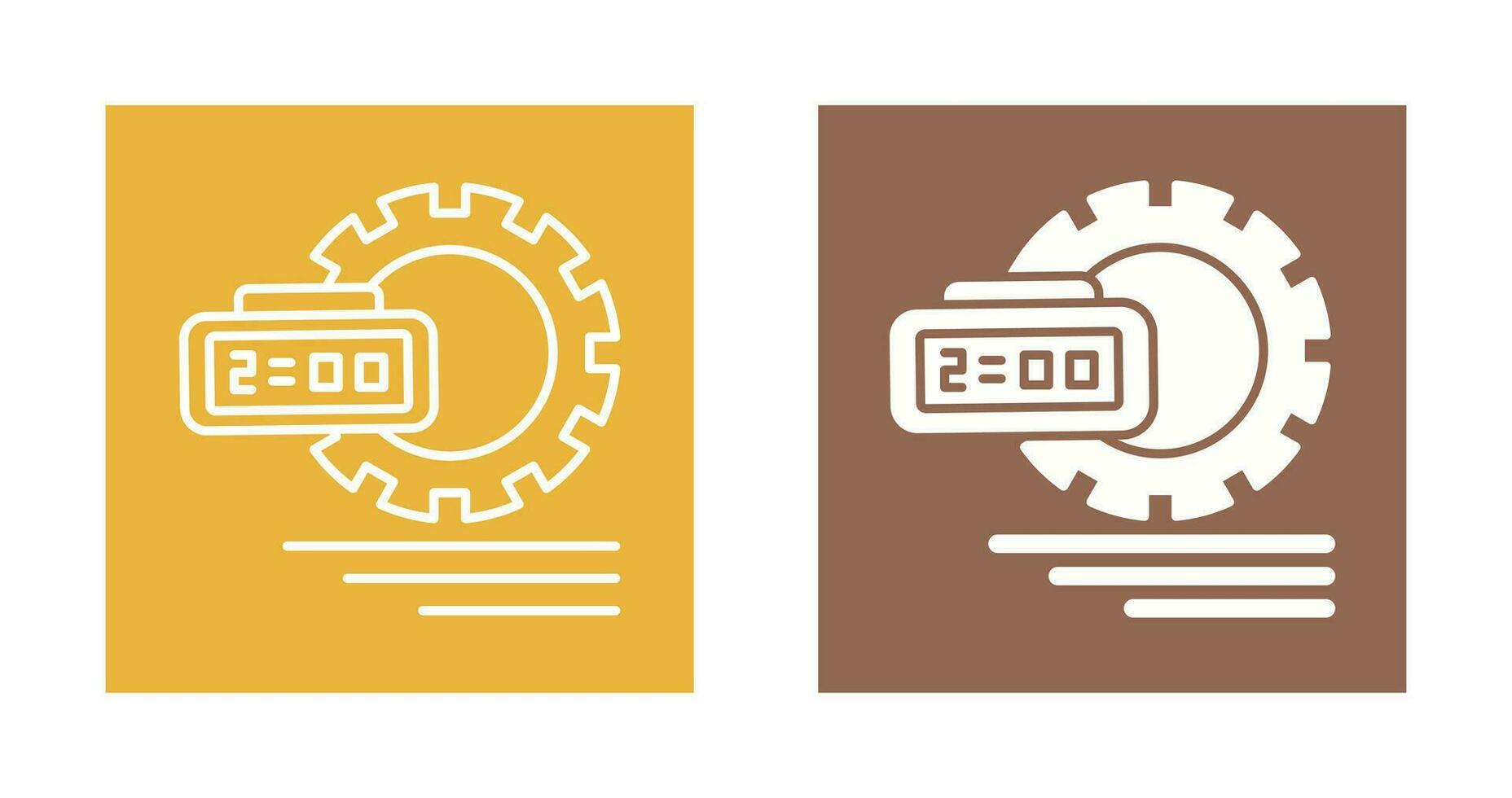 icône de vecteur de gestion du temps