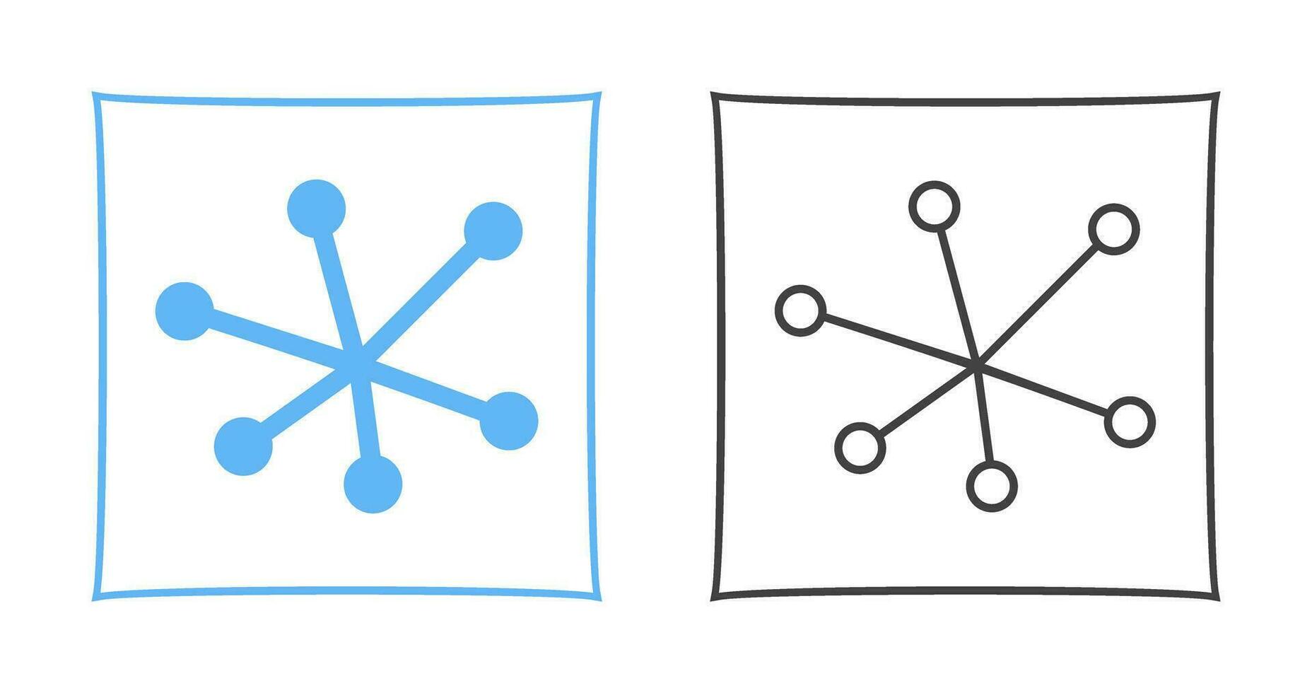 icône de vecteur intranet