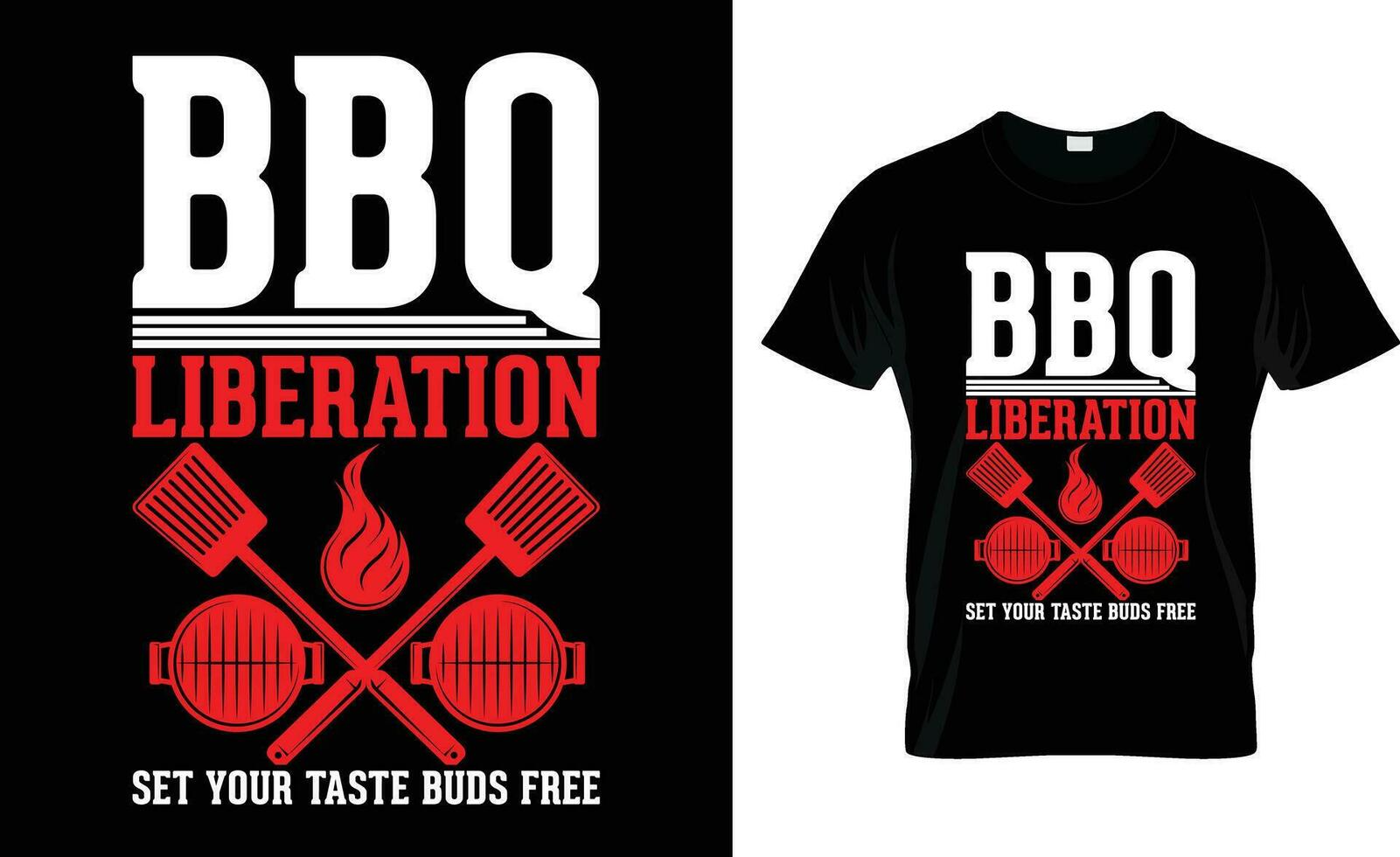 un barbecue libération ensemble votre goût bourgeons gratuit vecteur