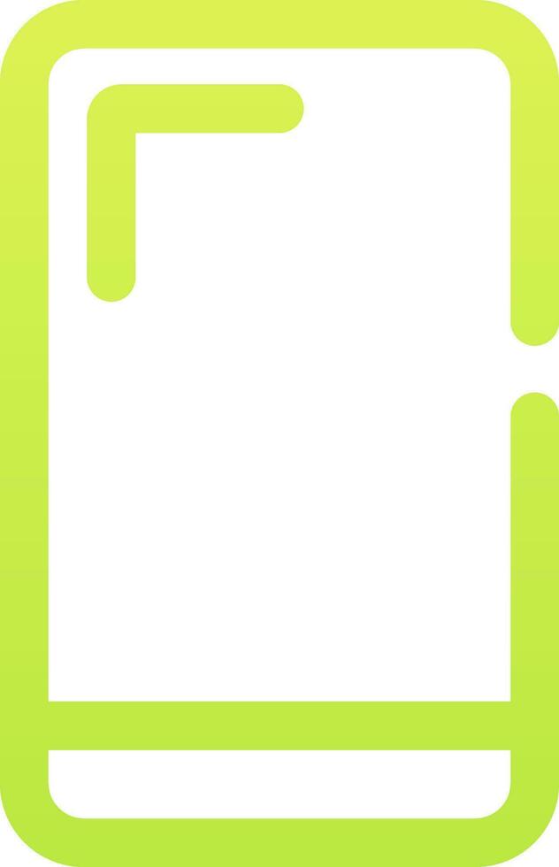 illustration de miroir dans vert et blanc couleur. vecteur