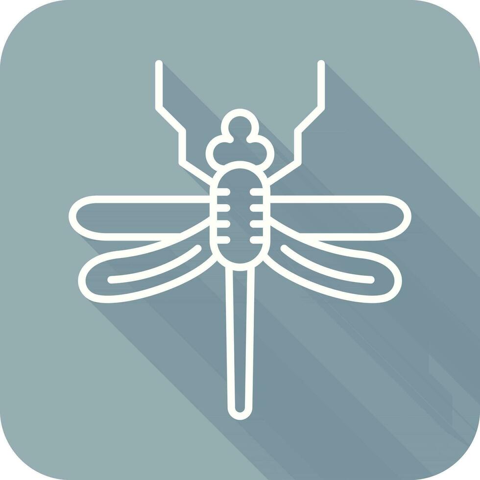 icône de vecteur de libellule