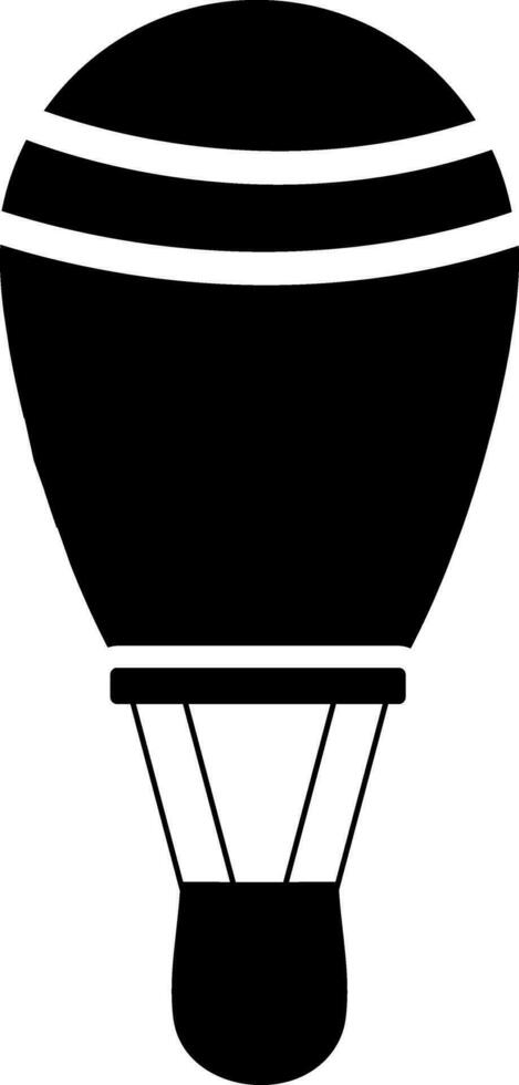 vecteur chaud air ballon signe ou symbole.