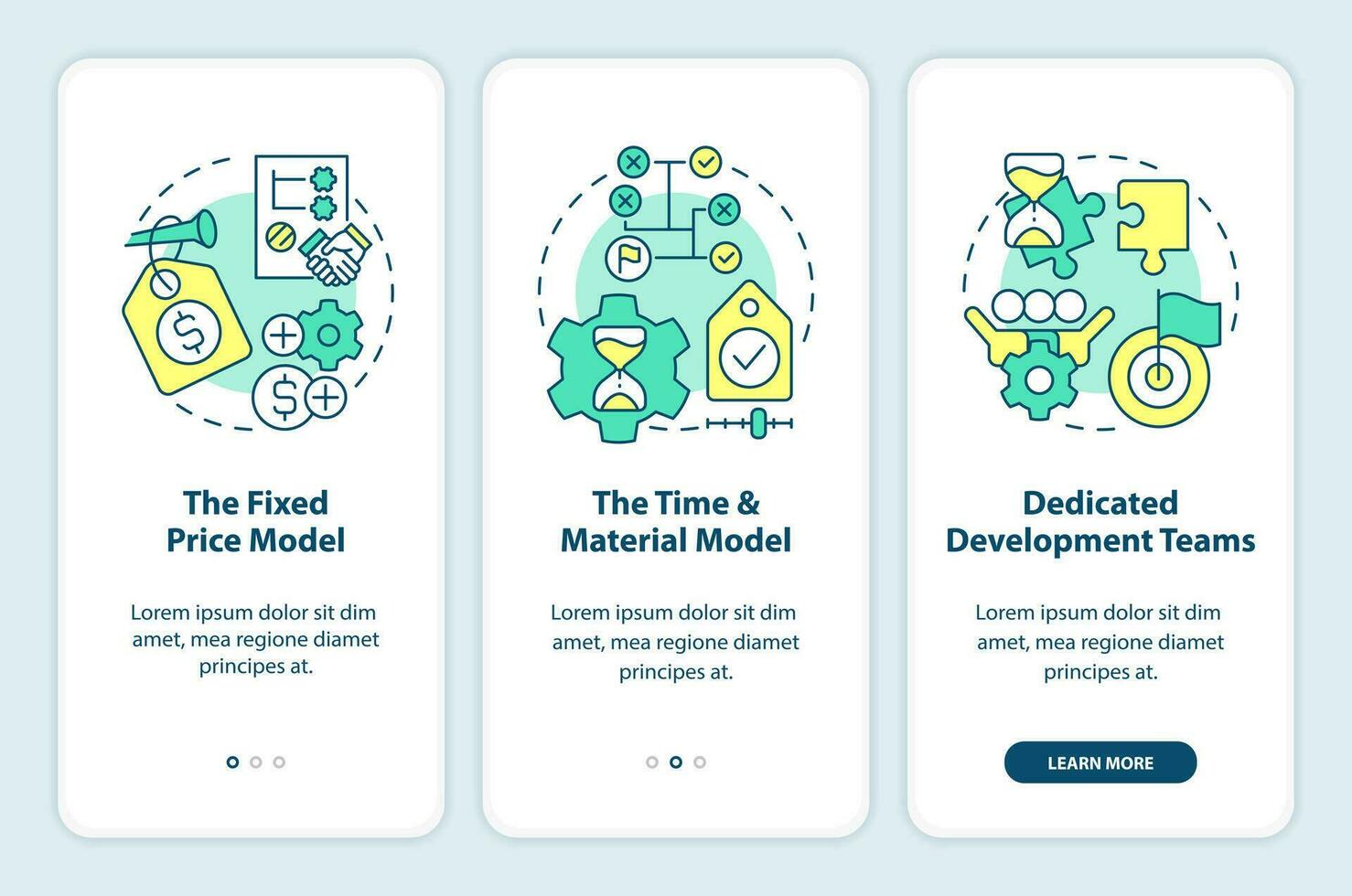 commun sous-traitance des modèles l'intégration mobile app filtrer. la gestion procédure pas à pas 3 pas modifiable graphique instructions avec linéaire concepts. interface utilisateur, ux, gui modèle vecteur