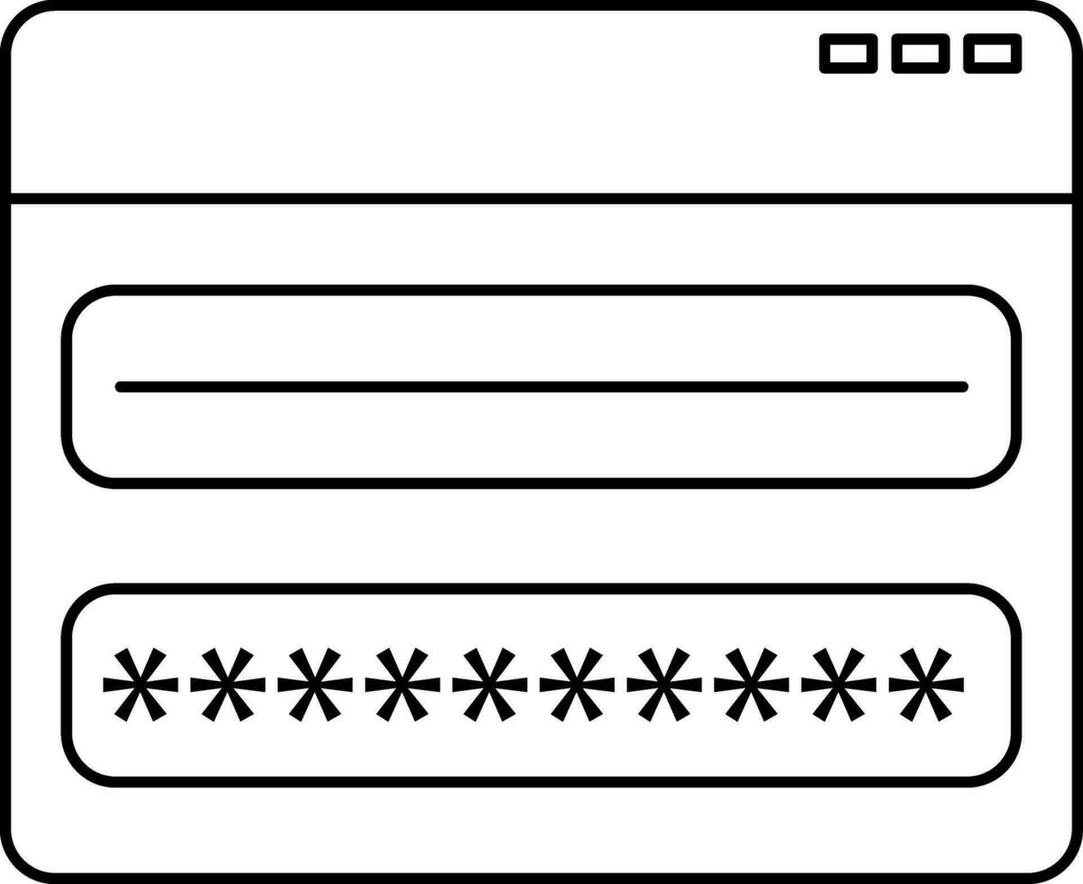 s'identifier forme symbole dans plat style. vecteur