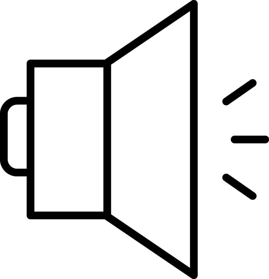 conception d'icône de vecteur audio