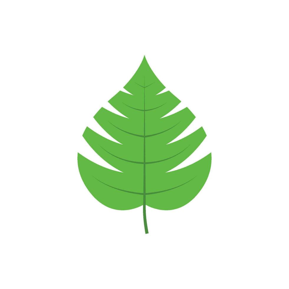 vert arbre feuille vecteur illustration isolé sur transparent Contexte