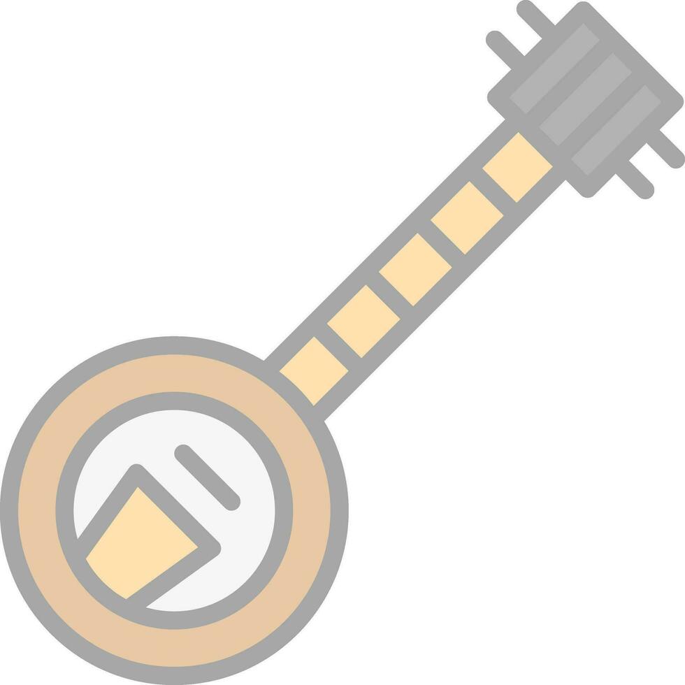 banjo vecteur icône conception