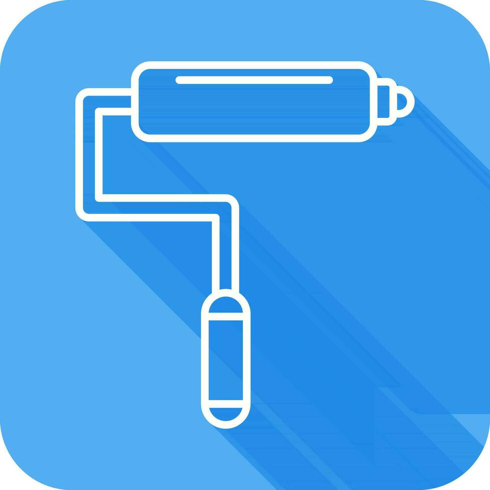 icône de vecteur de rouleau de peinture