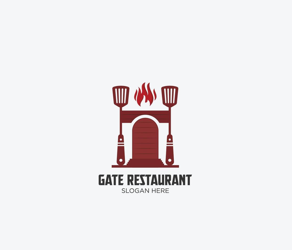 restaurant, chapeau, chef, nouilles, portail, cuillère, pot, couteau, fourchette, gril, un barbecue, barbecue, restaurant logo, vecteurs vecteur