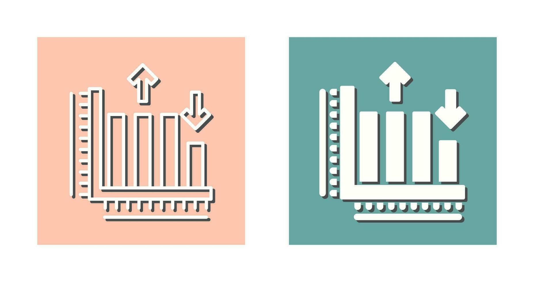 icône de vecteur de graphique à barres