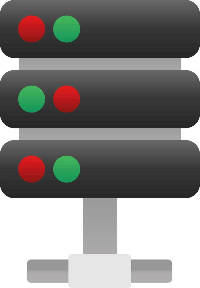 conception d'icône de vecteur de serveur