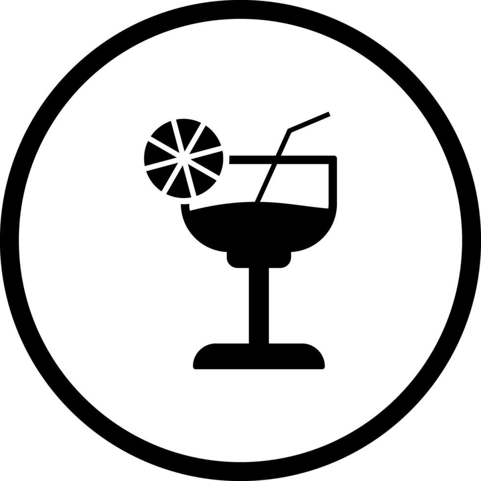 icône de vecteur de cocktail